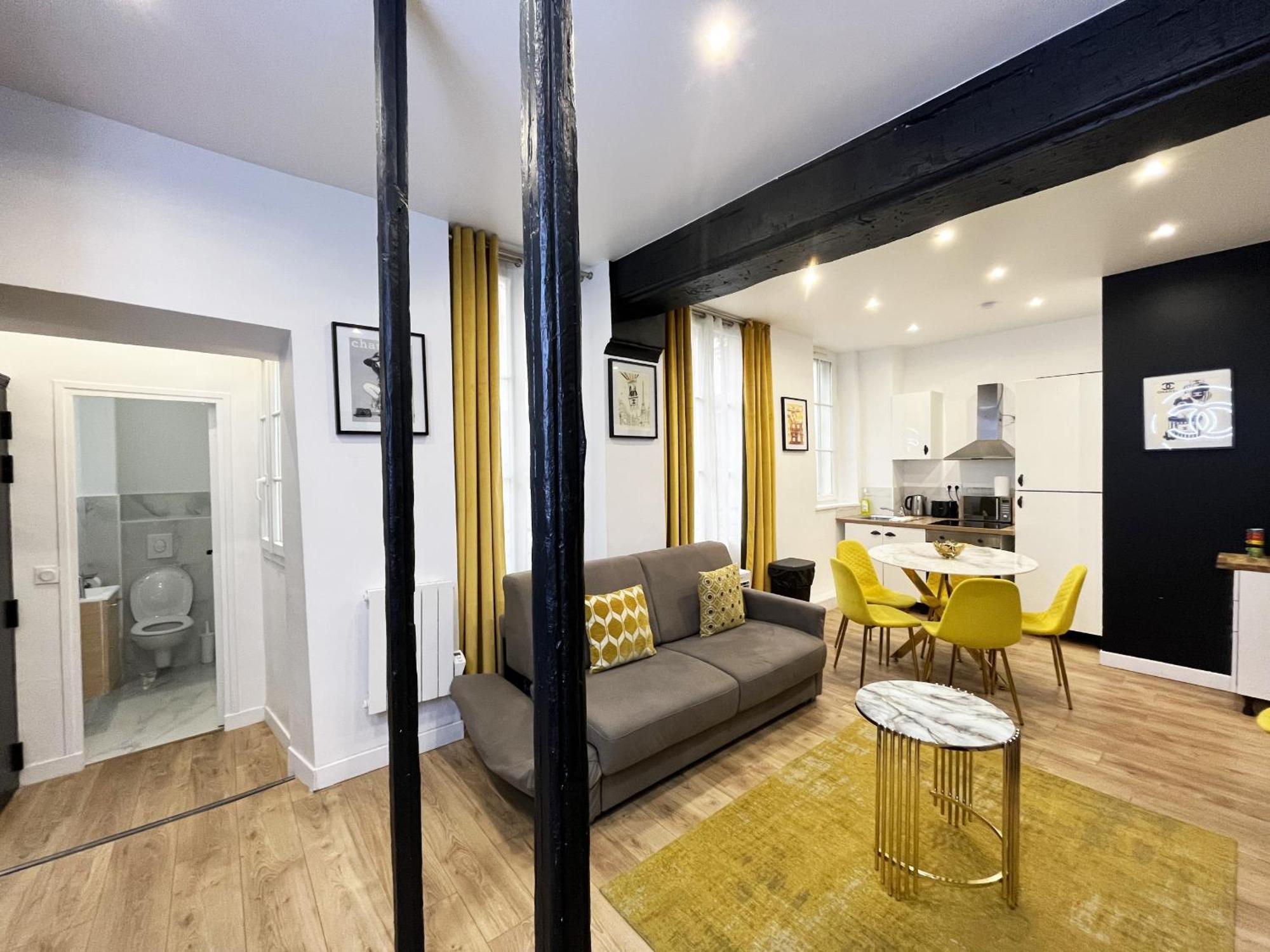 Urban Flat 157 - Coco Chanel Flat In Montorgueil Париж Экстерьер фото